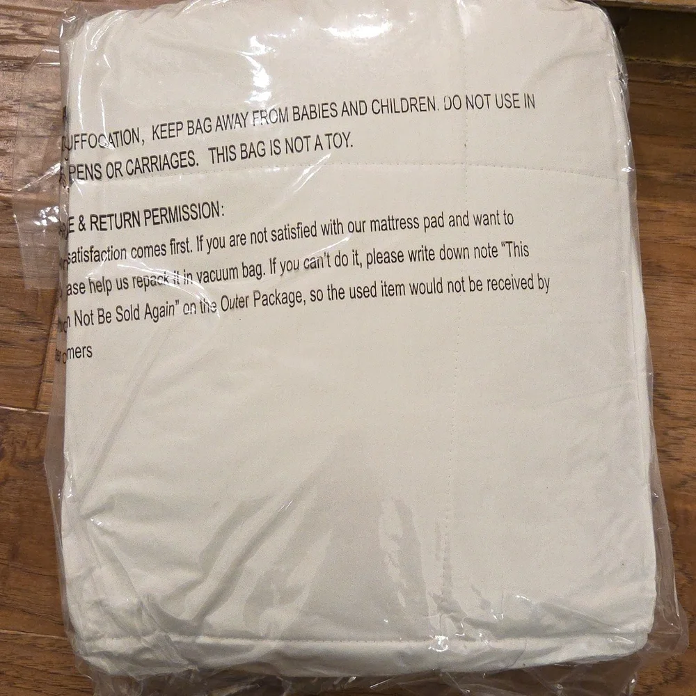 Premium White Quilted Mattress Protector